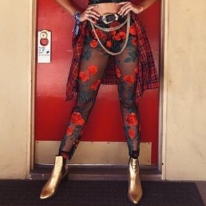 Jagger & Stone- Frida Mesh Jeans